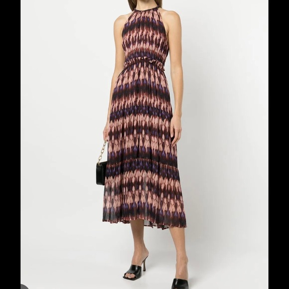 A.L.C. ‘Elara’ Sleeveless Silk Midi Dress - Size 6 - NWT ($650US)! - Picture 2 of 10